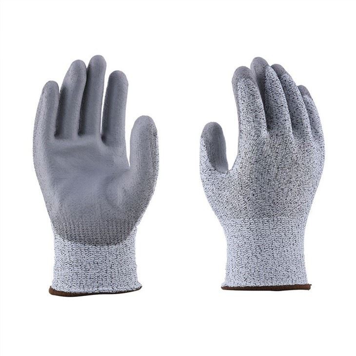 Cut Resistant Pu Coated Work Gloves For Outdoor