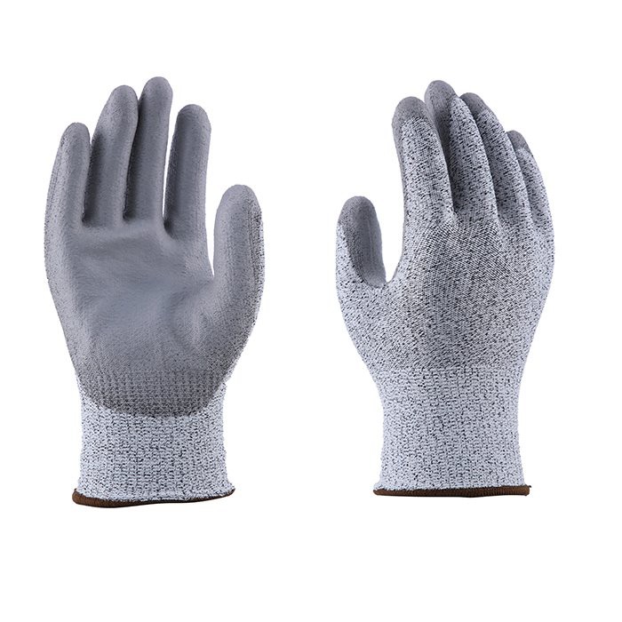 Cut Resistant Gloves With PU Coated Palm